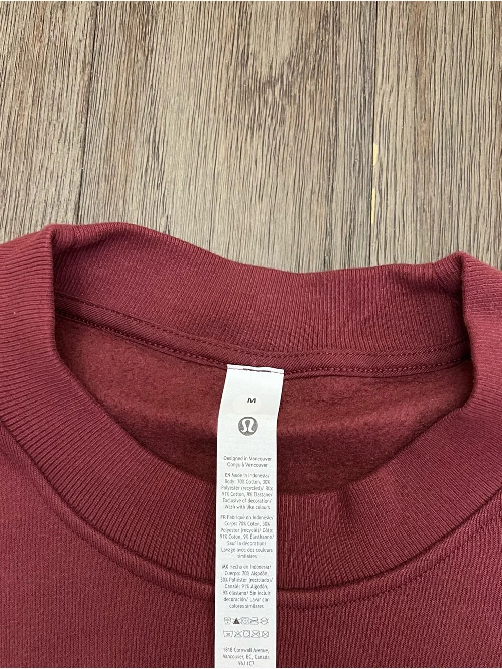 lululemon athletica size medium